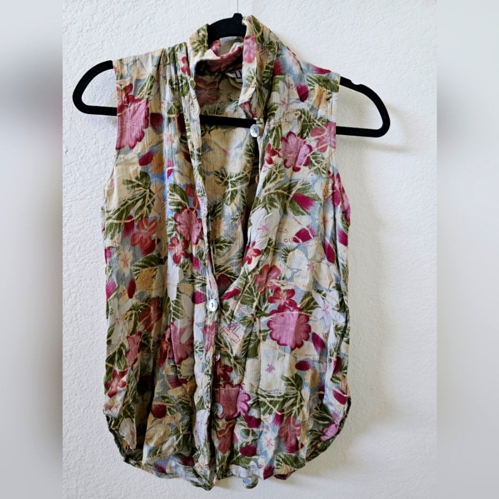 Top and skirt vintage matching set